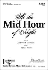 At the Mid Hour of Night SATB choral sheet music cover